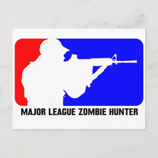 zombie hunter 3 briefkaart (Voorkant)