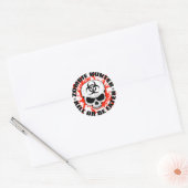 Zombie Hunter 3 Ronde Sticker (Envelop)
