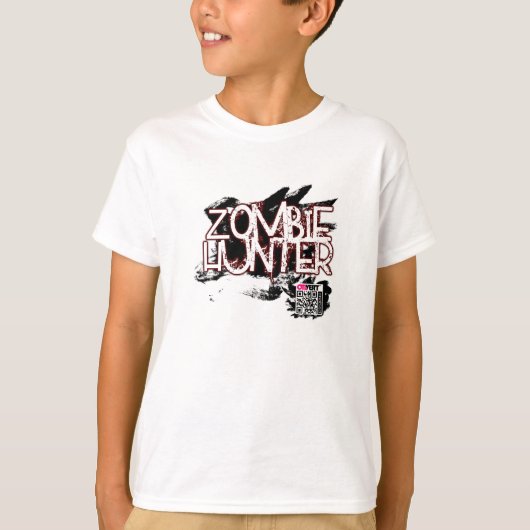 Zombie Hunter - Augmented Reality Modes T-shirt (Voorkant)