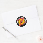 Zombie Hunter Badge Sticker (Envelop)
