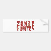 zombie hunter bumpersticker (Voorkant)