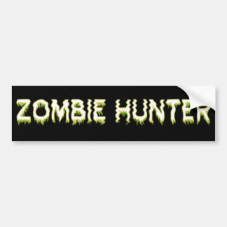 Zombie Hunter Bumpersticker