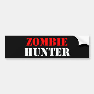Zombie Hunter Bumpersticker