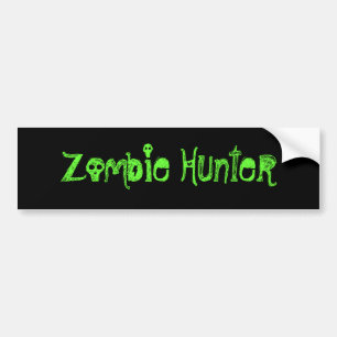 Zombie Hunter Bumpersticker