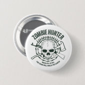 Zombie Hunter Button (Voorkant /achterkant)