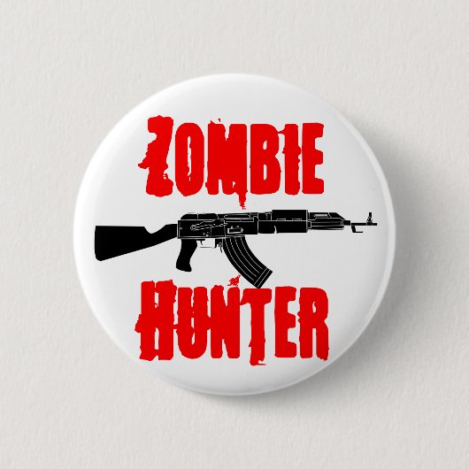 Zombie Hunter Button (Voorkant)
