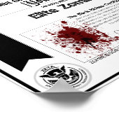 Zombie Hunter Certificate - ZETA Poster (Hoek)