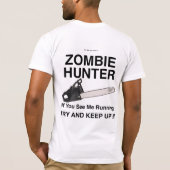ZOMBIE HUNTER CHAINSAW TROOPS T-SHIRT (Achterkant)