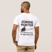 ZOMBIE HUNTER CHAINSAW TROOPS T-SHIRT (Achterkant volledig)