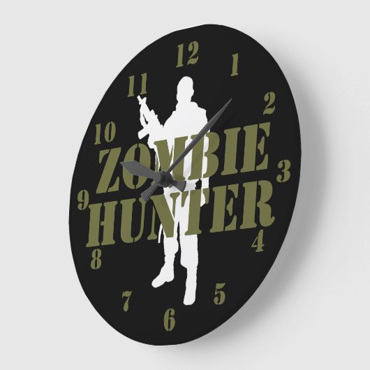 ZOMBIE HUNTER GROTE KLOK (Hoek)