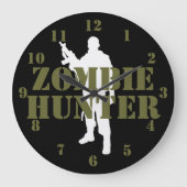 ZOMBIE HUNTER GROTE KLOK (Voorkant)
