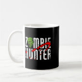 Zombie Hunter _ Halloween Apparel Funny Halloween  Koffiemok (Links)