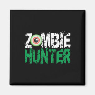 Zombie Hunter Halloween Shirt Leuk Met Een Eye Hun Magneet