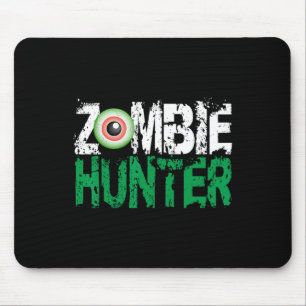 Zombie Hunter Halloween Shirt Leuk Met Een Eye Hun Muismat