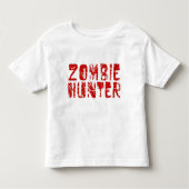Zombie Hunter Kinder Shirts (Voorkant)