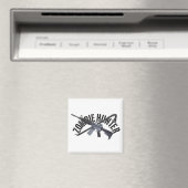 zombie hunter magneet (Insitu (Vaatwasser))