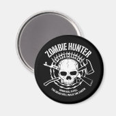 Zombie Hunter Magnet (Voorkant / Achterkant)