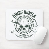 Zombie Hunter Mousepad Muismat (Met muis)