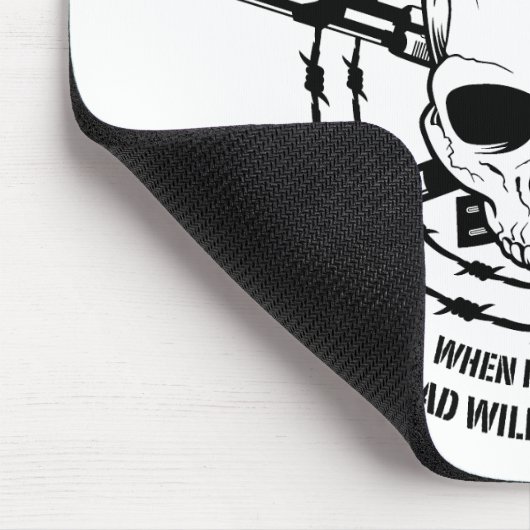 Zombie Hunter Mousepad Muismat (Hoek)