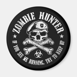 zombie hunter ondood levend dood magneet