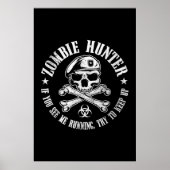 zombie hunter ondood levend dood poster (Voorkant)