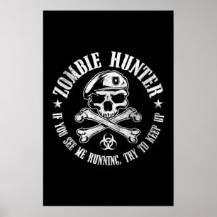 zombie hunter ondood levend dood poster