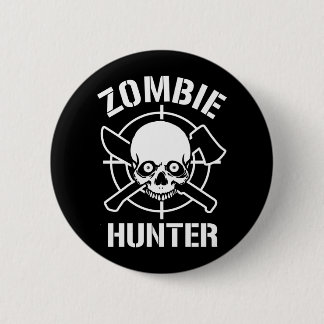 Zombie Hunter Ronde Button 5,7 Cm