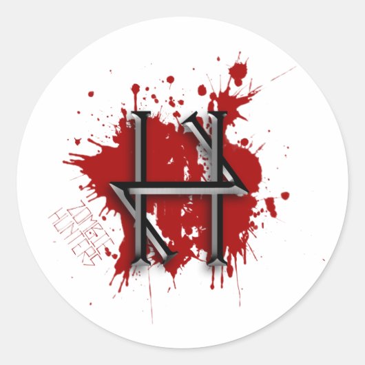 Zombie Hunter Stickers (Voorkant)