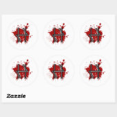 Zombie Hunter Stickers (Vel)
