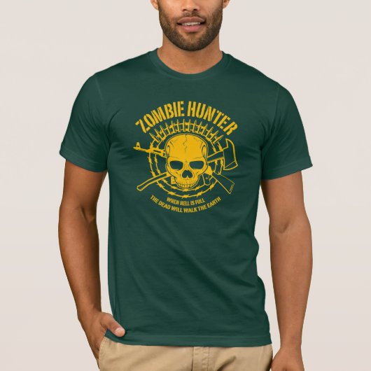 Zombie Hunter T-shirt (Voorkant)