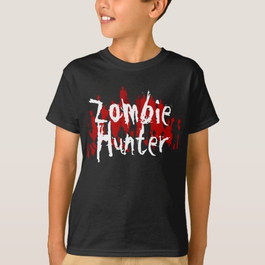 Zombie Hunter T-shirt (Voorkant)