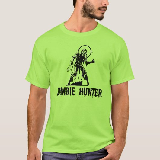 Zombie Hunter T-shirt (Voorkant)