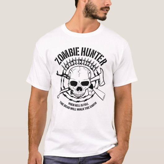 Zombie Hunter T-Shirt (Voorkant)