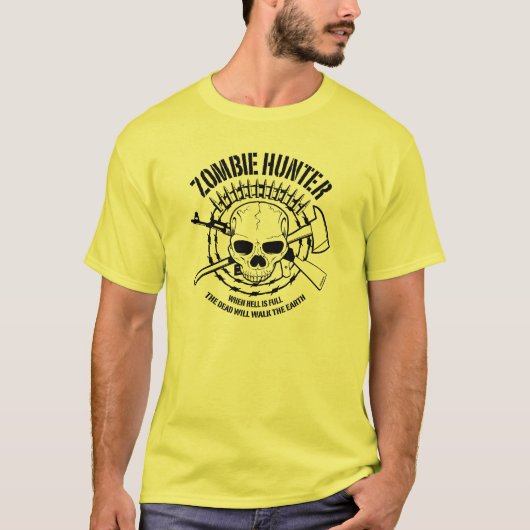 Zombie Hunter T-shirt (Voorkant)