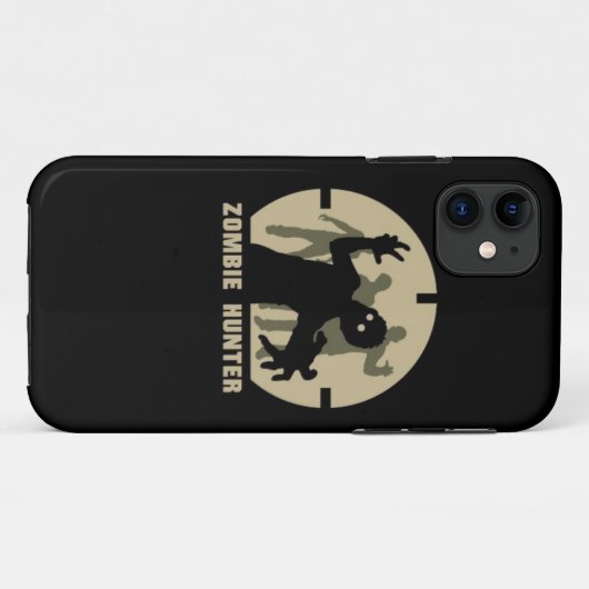 zombie hunter-telefoondraagtas Case-Mate iPhone case (Achterkant (horizontaal))