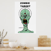 Zombie Hunters Target Poster (Keuken)