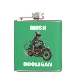 Zombie Ierse Hooligan Flask Heupfles