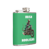 Zombie Ierse Hooligan Flask Heupfles (Rechts)