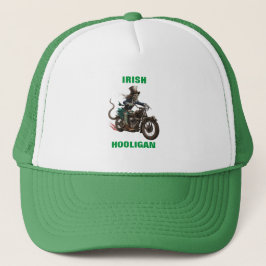 Zombie Ierse Hooligan Trucker Hoed Trucker Pet
