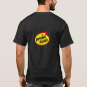 Zombie in gescheurde kleding t-shirt (Achterkant)