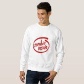 Zombie in gescheurde kleding trui (Voorkant volledig)