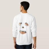 Zombie in gescheurde kleding trui (Achterkant volledig)