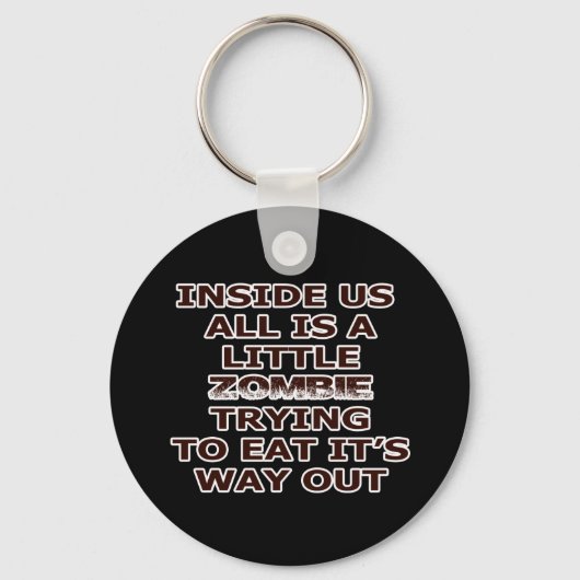 Zombie in mij sleutelhanger (Voorkant)