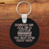 Zombie in mij sleutelhanger (Voorkant)