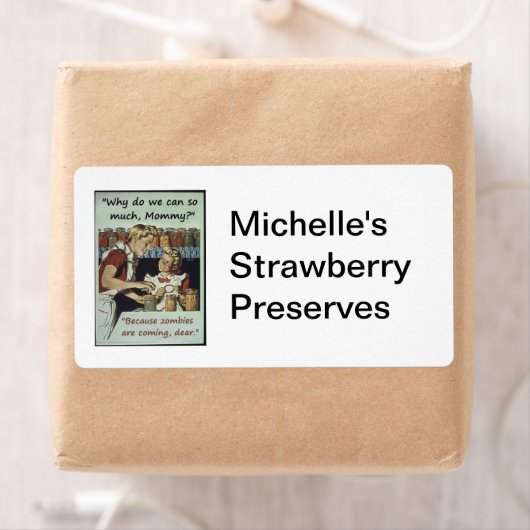 Zombie inblikken label (Insitu)