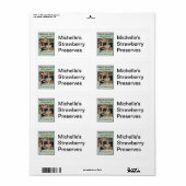 Zombie inblikken label (Full Sheet)