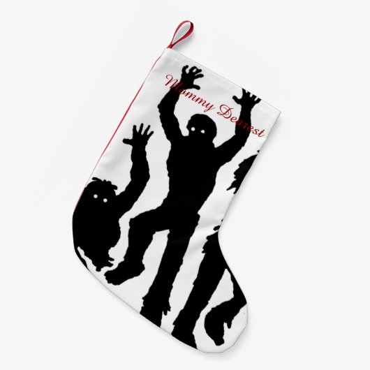 Zombie Invasion Kleine Kerstsok (Voorkant (Hangend))