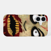 Zombie iPhone 16 Hoesje (Achterkant horizontaal)