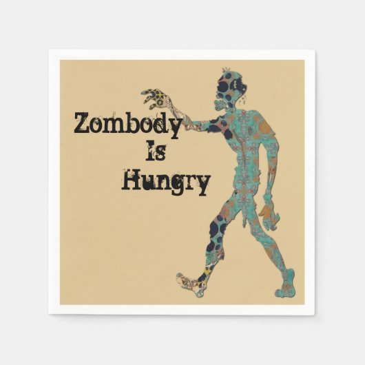 Zombie is Hongarije Servetten (Voorkant)
