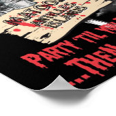 Zombie Island Cocktail Lounge Poster (Hoek)